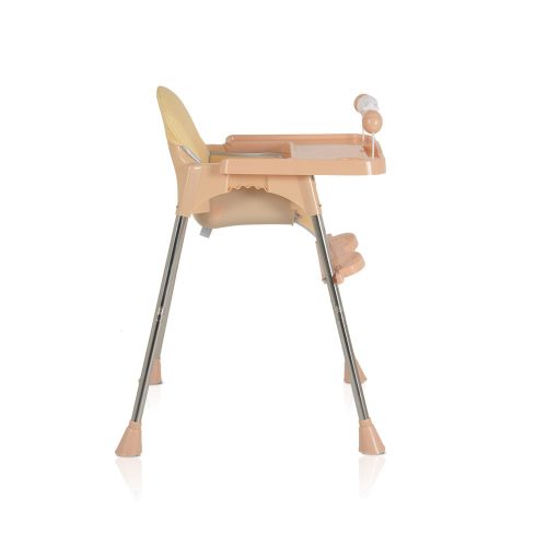 Moni Century etetőszék műanyag játékhíddal bézs