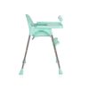 Moni Century etetőszék műanyag játékhíddal menta