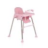 Moni Century etetőszék műanyag játékhíddal pink