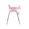 Moni Century etetőszék műanyag játékhíddal pink
