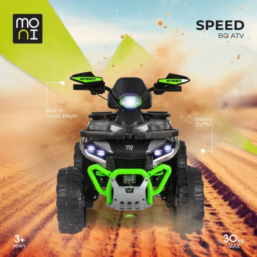 Moni Bo speed quad elektromos 4x25w motorral piros