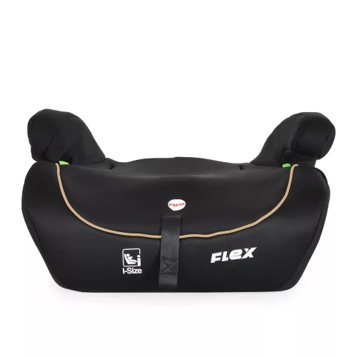 Moni FLEX autós ülés 76-150cm FEKETE/BÉZS díszcsík