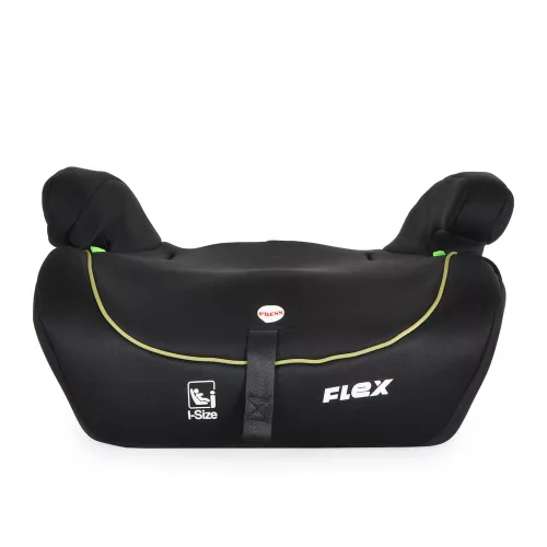 Moni FLEX autós ülés 76-150cm FEKETE/ZÖLD díszcsík