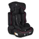 Moni FLEX autós ülés 76-150cm FEKETE/PIROS díszcsík