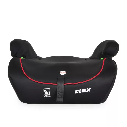 Moni FLEX autós ülés 76-150cm FEKETE/PIROS díszcsík