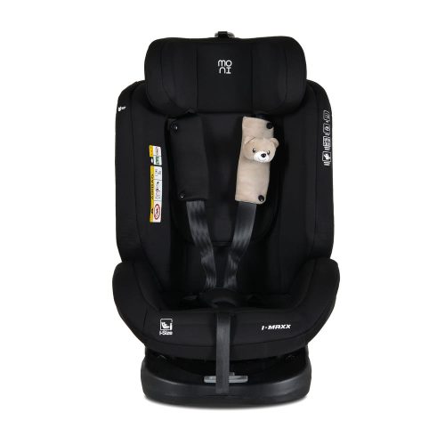 Moni I-maxx autós ülés, isofix, forgatható, 2 plüss+párna 40-150cm bézs
