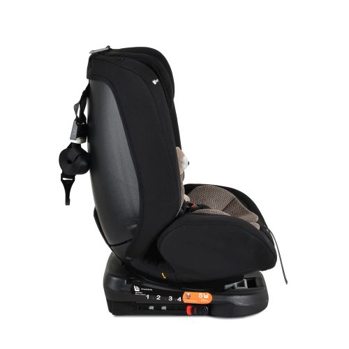 Moni I-maxx autós ülés, isofix, forgatható, 2 plüss+párna 40-150cm bézs