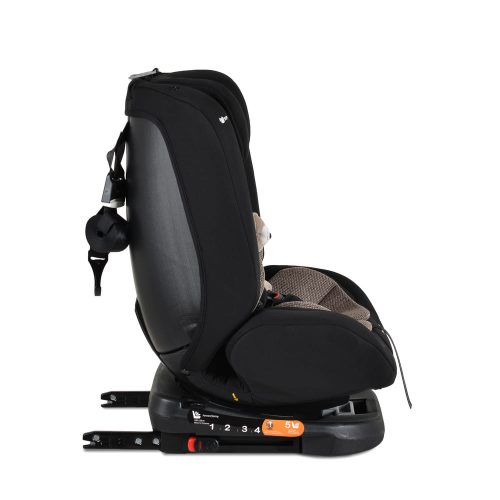 Moni I-maxx autós ülés, isofix, forgatható, 2 plüss+párna 40-150cm bézs