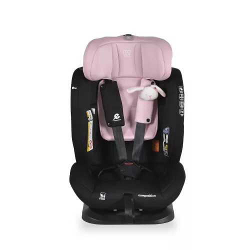 Moni Competition dönthető autós ülés 40-150cm pink