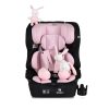 Moni Security autós ülés belső övvel, isofix, ajándék 2plüss+párna 76-150cm pink