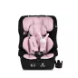   Moni Security autós ülés belső övvel, isofix, ajándék 2plüss+párna 76-150cm pink