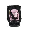 Moni I-maxx autós ülés, isofix, forgatható, 2 plüss+párna 40-150cm pink