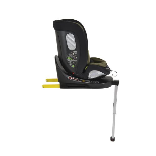 Moni Strike autós ülés támasztólábbal, sps, 360fokban forgatható 40-150cm sszöld