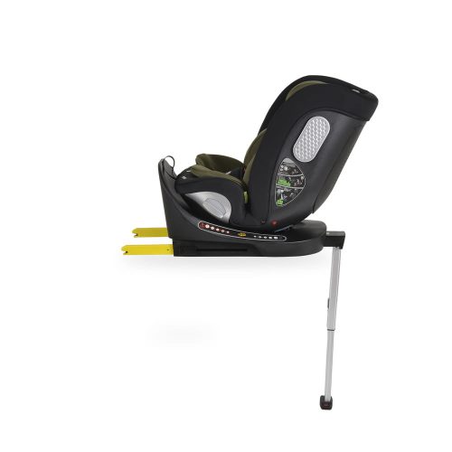 Moni Strike autós ülés támasztólábbal, sps, 360fokban forgatható 40-150cm sszöld