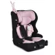 Moni Rock autós ülés 76-150cm, 2játékkal, pohártartó, belső öv, isofix nélkül pink