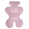 Moni Rock autós ülés 76-150cm, 2játékkal, pohártartó, belső öv, isofix nélkül pink