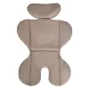 Moni Rock autós ülés 76-150cm, 2játékkal, pohártartó, belső öv, isofix nélkül bézs