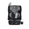 Moni Rock autós ülés 76-150cm, 2játékkal, pohártartó, belső öv, isofix nélkül szürke