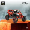 Moni BO KANSAS elektromos UTV autó 4motoros PIROS