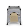Moni Playhouse összecsukható házikó utazóágy, tetővel, kibújóval szürke