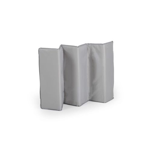 Moni Playhouse összecsukható házikó utazóágy, tetővel, kibújóval szürke