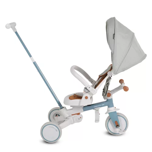 Moni Compacto új 3in1 tricikli multifunkciós, futóbiciklivé alakítható kék