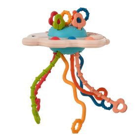   Moni Műanyagjáték szilikon játék érzékszervi elefánt bézs