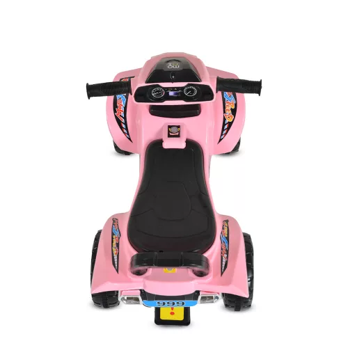 Moni No fear ráülős kis quad műanyag pink