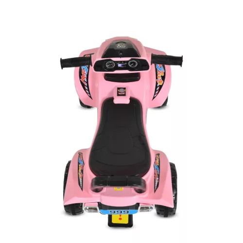 Moni NO FEAR ráülős kis quad műanyag PINK