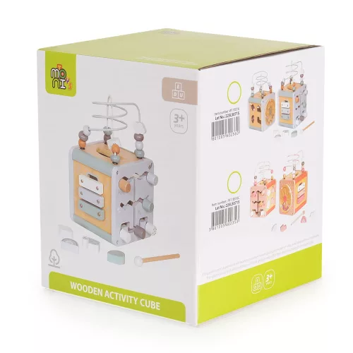 Moni Moni activity kocka xilofonnal, drót pályával vkék