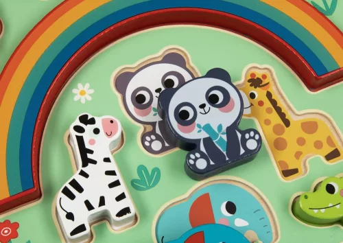 MONI 2IN1 balance puzzle ÁLLATOS/ANIMALS