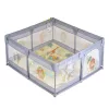 Moni GAMEZONE járóka  összecsukható szőnyeggel, 60 labdával 120x120 SZÜRKE