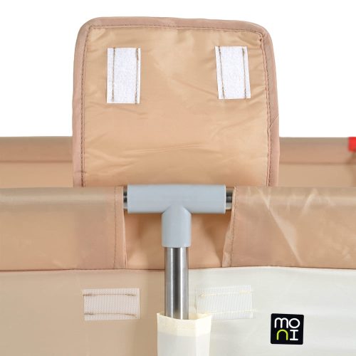 Moni Gamezone járóka összecsukható szőnyeggel, 60 labdával 150x200 bézs