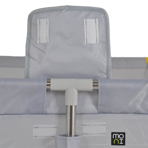 Moni Gamezone járóka összecsukható szőnyeggel, 60 labdával 150x200 szürke