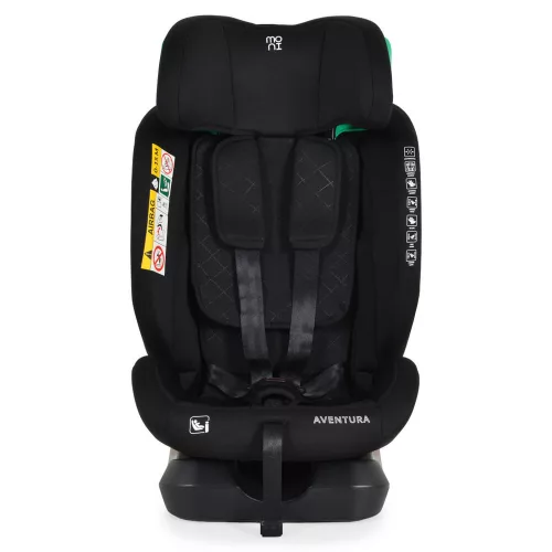 Moni AVENTURA dönthető autósülés 40-150cm FEKETE