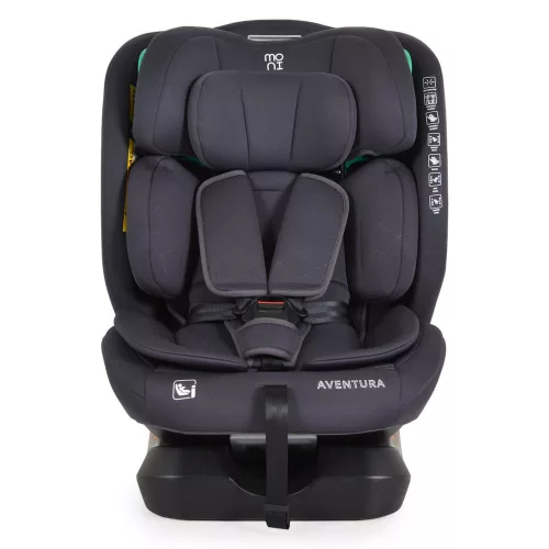 Moni AVENTURA dönthető autósülés 40-150cm SZÜRKE