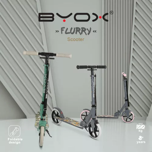 Moni Flurry roller nagy 2kerekű 100kg sötét zöld