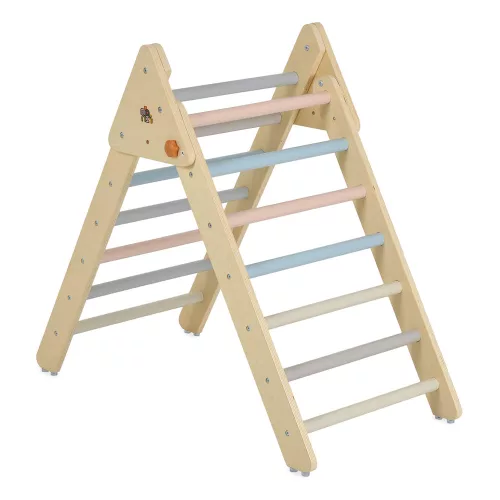 Moni Pikler fa mászóka 3in1 rámpával, létrával, híddal