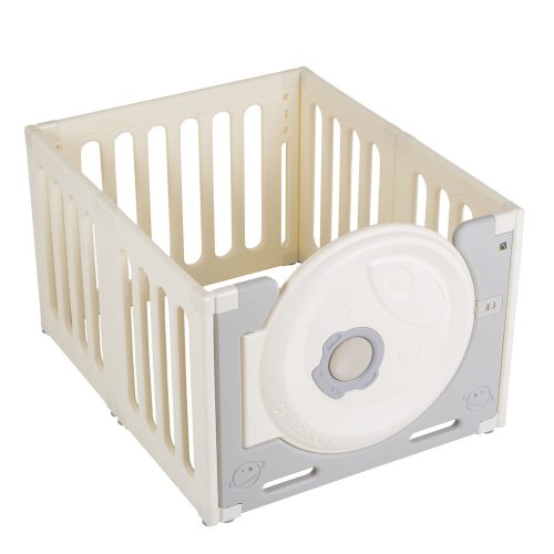 Moni Moni cubby land óriás kerítés, karám játszószőnyeggel és 50 db színes labdával