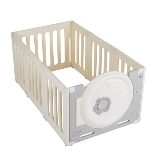 Moni Moni cubby land óriás kerítés, karám játszószőnyeggel és 50 db színes labdával