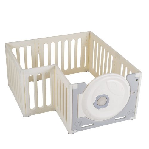 Moni Moni cubby land óriás kerítés, karám játszószőnyeggel és 50 db színes labdával