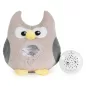 Moni Lamp plüss projector lámpa fehér zajjal bagoly