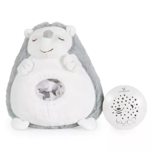 Moni Lamp plüss projector lámpa fehér zajjal süni