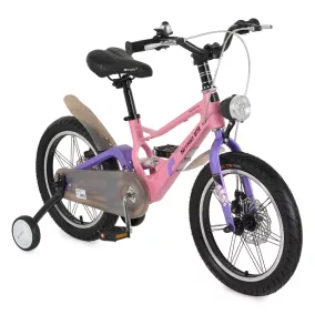   Moni BYOX NitroV9 gyerek kerékpár 16os méret könnyített magnézium vázas PINK
