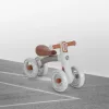 Moni ROLLYBO mini futóbicikli 4 kerekű SZÜRKE/BARNA üléssel