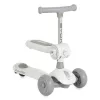 Moni STREETPRO roller 2in1 üléssel, zenél, 30kg-ig SZÜRKE