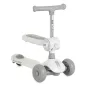   Moni STREETPRO roller 2in1 üléssel, zenél, 30kg-ig SZÜRKE