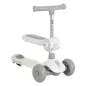   Moni STREETPRO roller 2in1 üléssel, zenél, 30kg-ig SZÜRKE