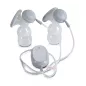   Moni GRACE 2in1  dupla elektromos mellszívó  és orrszívó XN-D254