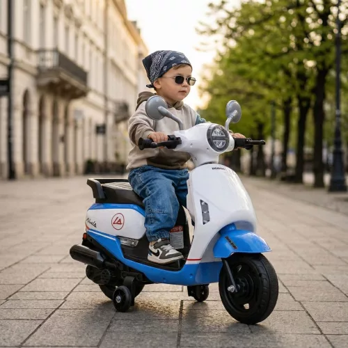 Moni Bo honda robogó ns125la kék